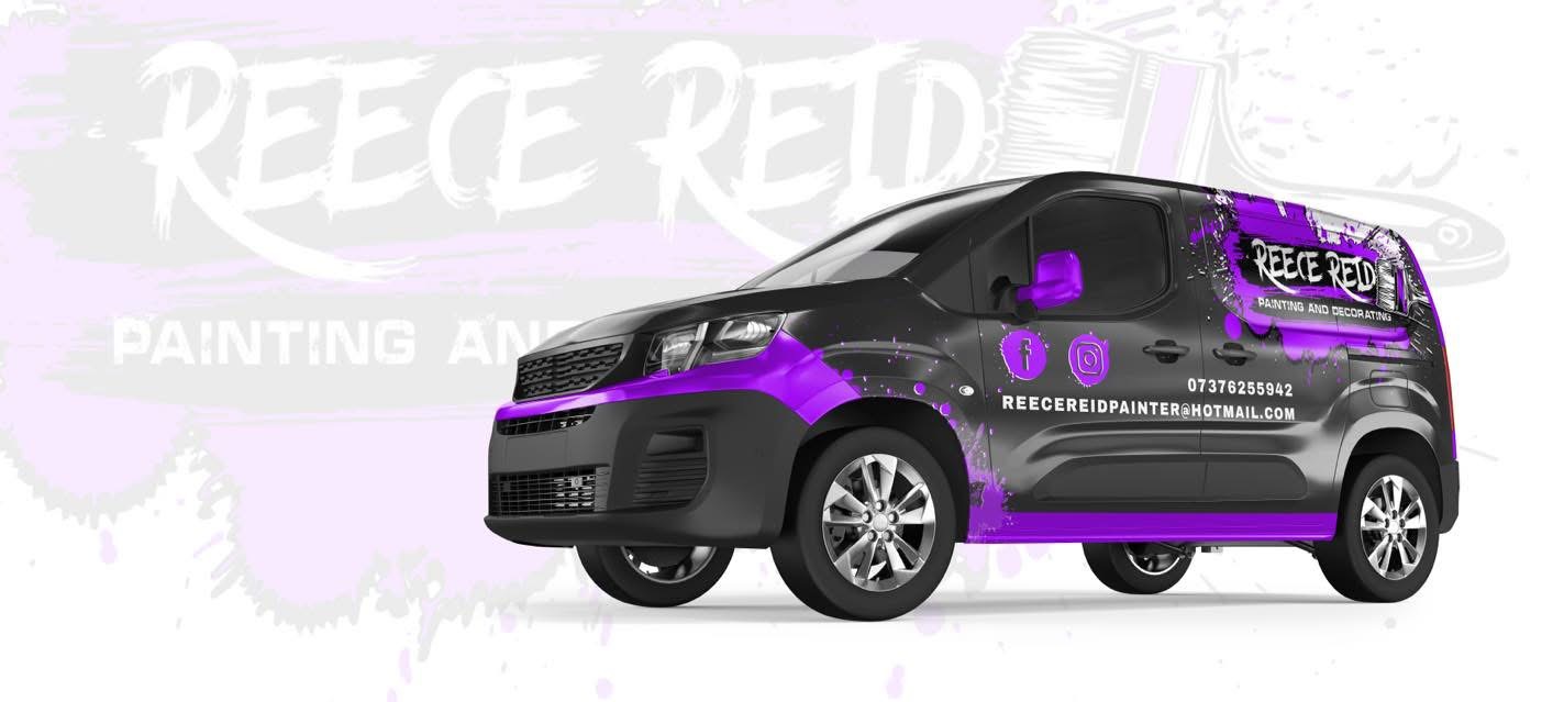 Original Reece Reid branded van concept
